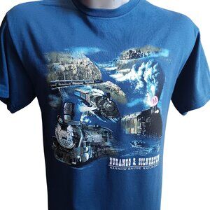 Medium True Vintage T-shirt Durango  Silverton Colorado Gauge Railroad Delta 90s